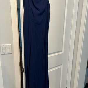 Reformation dark purple dress